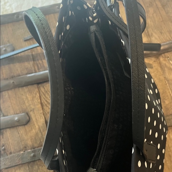Kate Spade Black and White Polka Dot Shoulder Bag - Picture 7 of 8